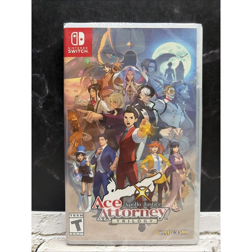 Apollo Justice Ace Attorney Trilogy Switch Brand New Game (2024 Adventure)